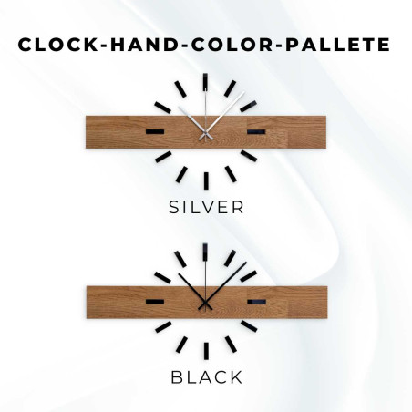 Jednoduché a levné dřevěné hodiny jako univerzální nástěnná dekorace. Jednoduché a levné dřevěné hodiny jako univerzální nástěnná dekorace.