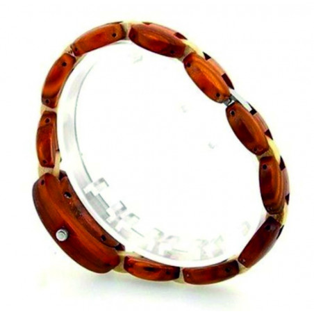 Dřevěné náramkové hodinky BEWELL z přírodních materiálů. Dřevěné hodinky pro muže i ženu.