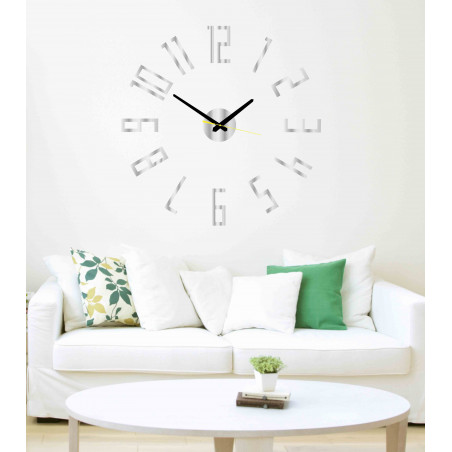 Moderní hodiny na zeď vyrobené z plastu. Vlastní výroba, X-momo Moderní hodiny na zeď vyrobené z plastu. Vlastní výroba, X-momo