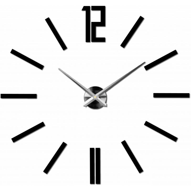 Nalepovací nástěnné hodiny,luxusní stentové hodiny,plastové hodiny