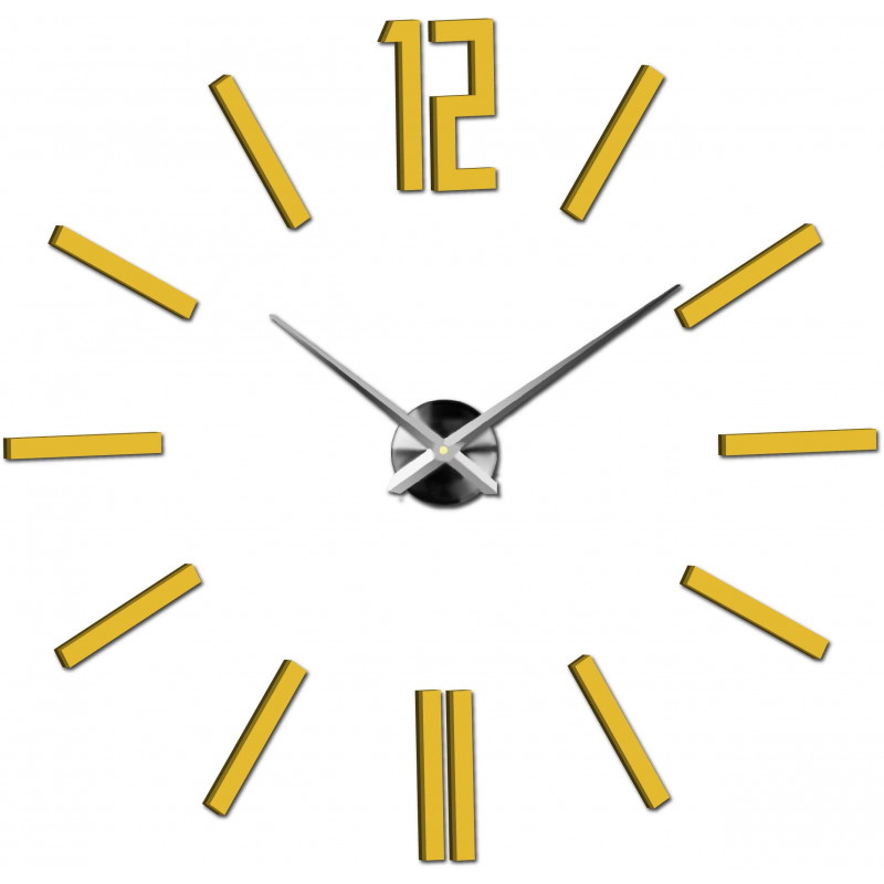 Nalepovací nástěnné hodiny,luxusní stentové hodiny,plastové hodiny