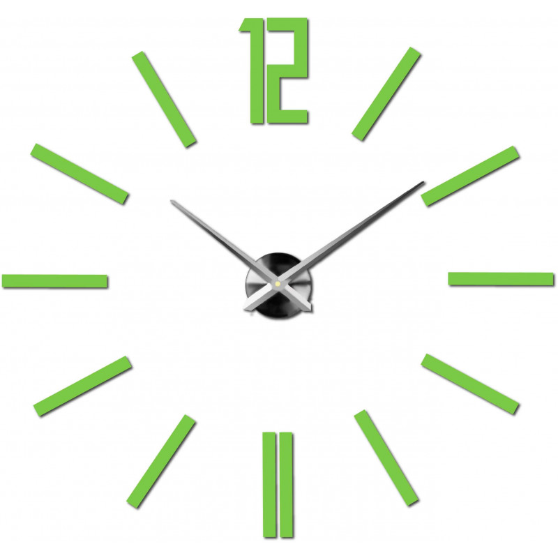 Nalepovací nástěnné hodiny,luxusní stentové hodiny,plastové hodiny