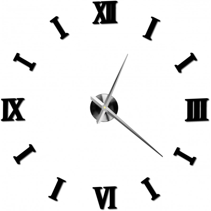 Nalepovací nástěnné hodiny,luxusní stentové hodiny,plastové hodiny