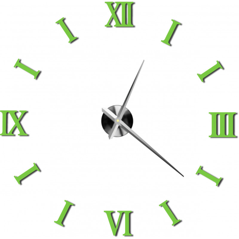 Nalepovací nástěnné hodiny,luxusní stentové hodiny,plastové hodiny