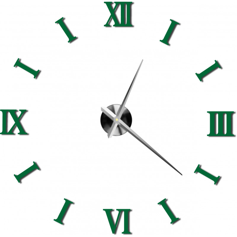 Nalepovací nástěnné hodiny,luxusní stentové hodiny,plastové hodiny