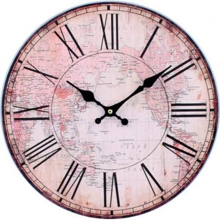 Hodiny ze dřeva Roman MDF . Fi 34 cm