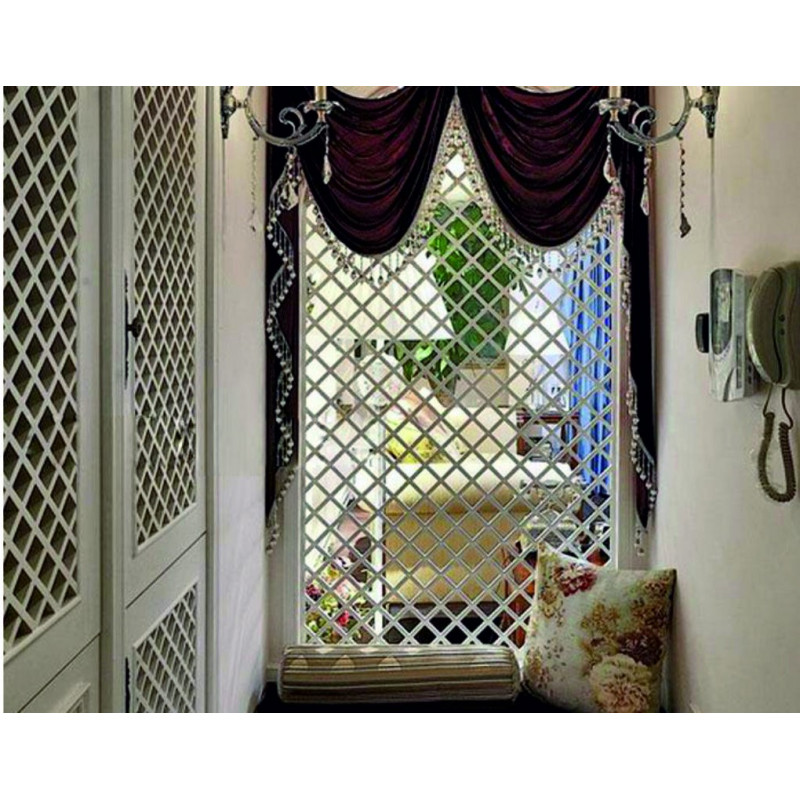 Dekorativní zrcadla. Zrcadlová samolepka na zeď, jako obraz nebo dekorace, 3d akrylová samolepka