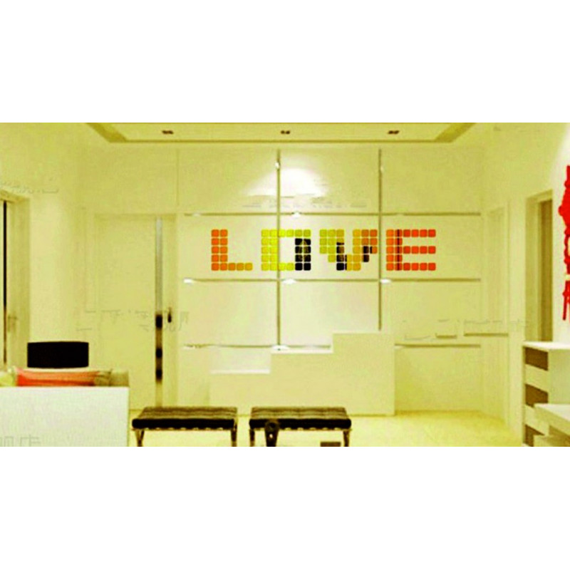 Dekorační zrcadla. Zrcadlové samolepky na zeď, jako obraz nebo dekorace, 3D acryl nálepka