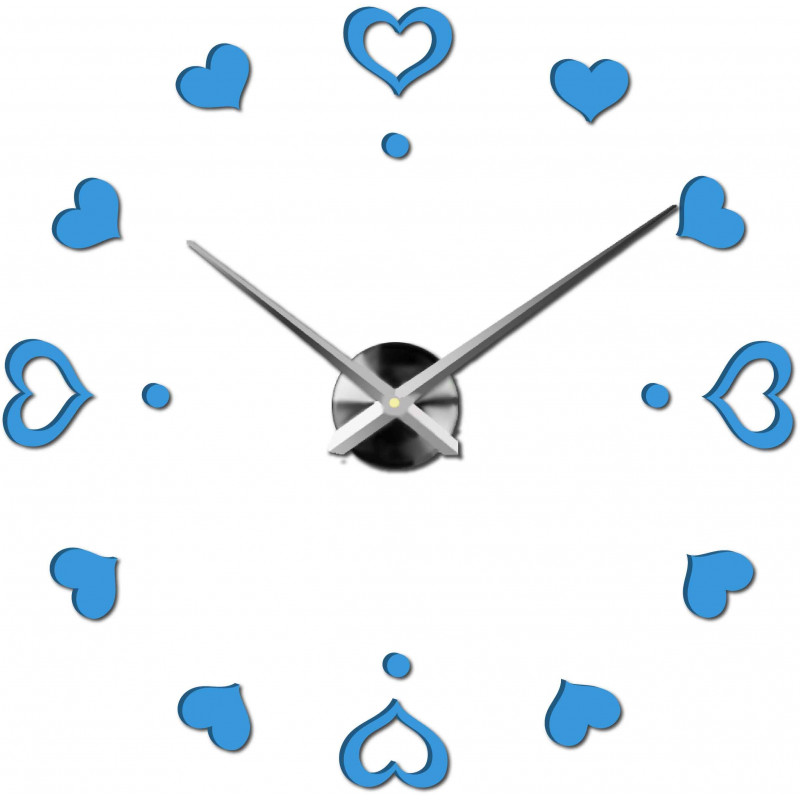 Nalepovací nástěnné hodiny,luxusní hodiny na stentu,plastové hodiny