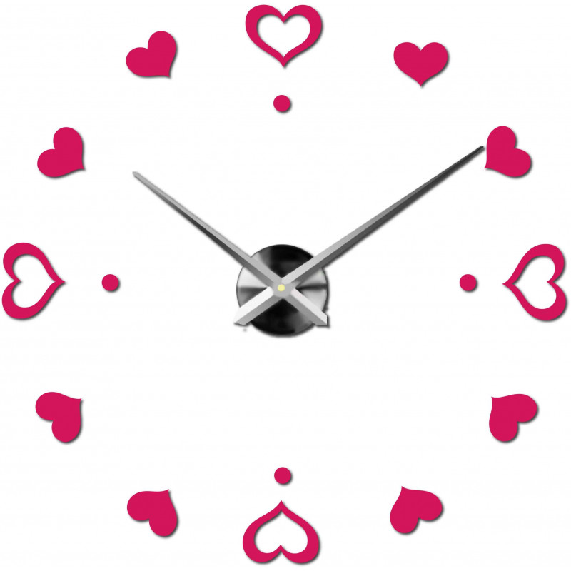 Nalepovací nástěnné hodiny,luxusní hodiny na stentu,plastové hodiny