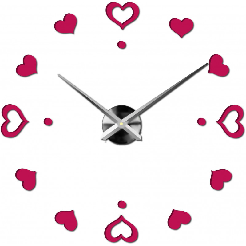 Nalepovací nástěnné hodiny,luxusní hodiny na stentu,plastové hodiny