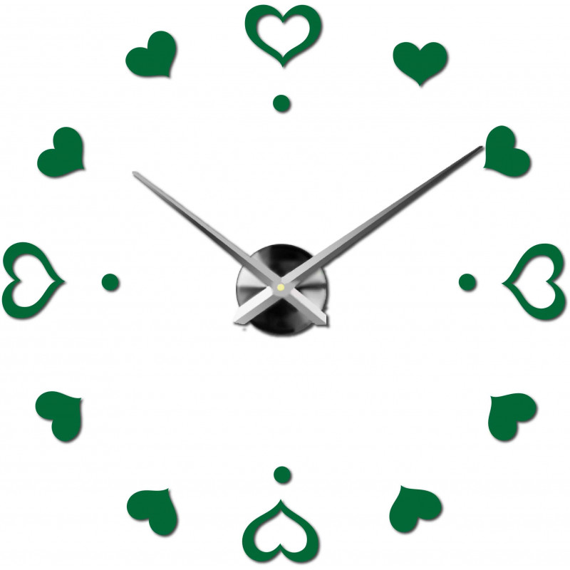 Nalepovací nástěnné hodiny,luxusní hodiny na stentu,plastové hodiny