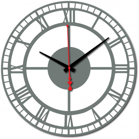 Moderní hodiny na stěnu vyrobeny z plastu. Vlastní výroba, X-momo Moderní hodiny na stěnu vyrobeny z plastu. Vlastní výroba, X-momo