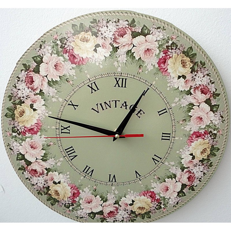 Moderní nástěnné hodiny, nástěnné hodiny ze dřeva, překližky