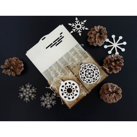 Ozdoby ze dřeva a plastu, vánoční ozdoby, dřevěné vintage doplňky