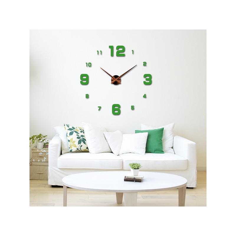 Nalepovací nástěnné hodiny,luxusní stentové hodiny,plastové hodiny