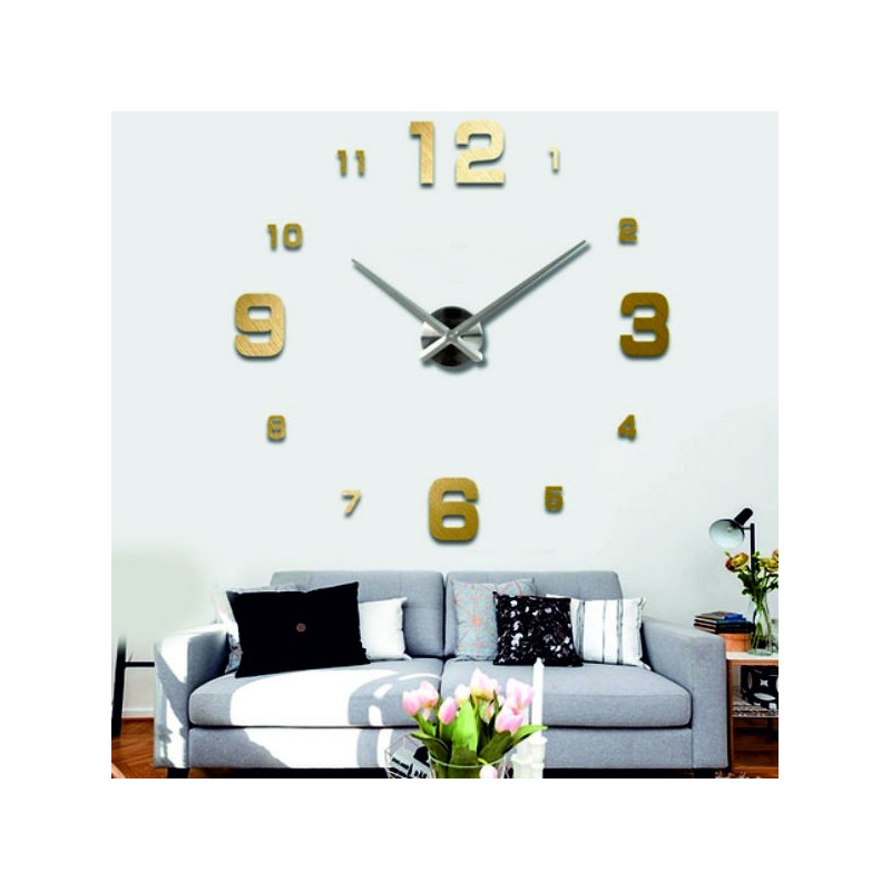 Nalepovací nástěnné hodiny,luxusní stentové hodiny,plastové hodiny