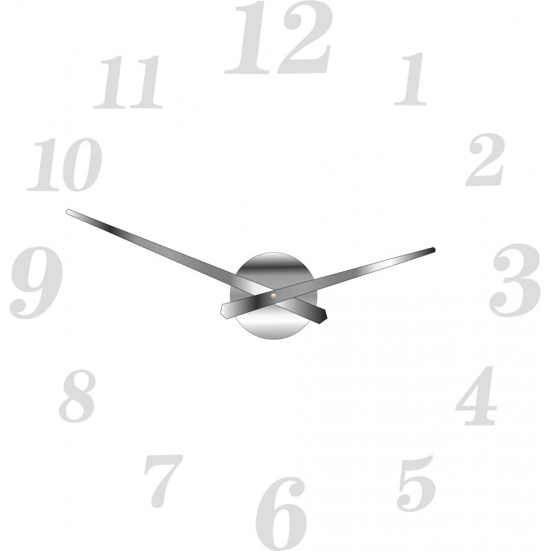 Moderné hodiny na stenu vyrobené z plastu. Vlastná výroba, X-momo