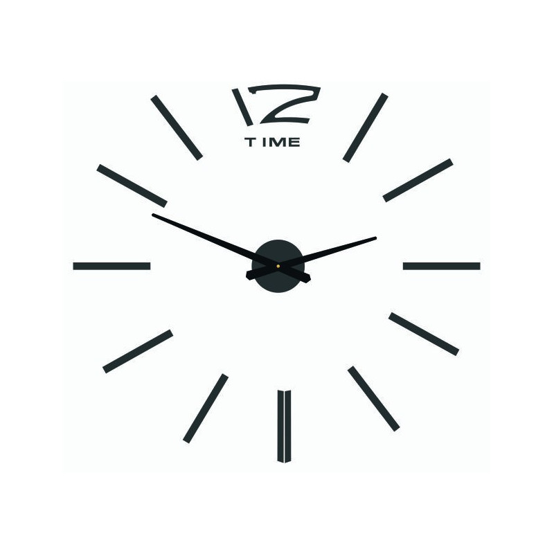 Moderní hodiny na zeď, nástěnné hodiny ze dřeva, překližka