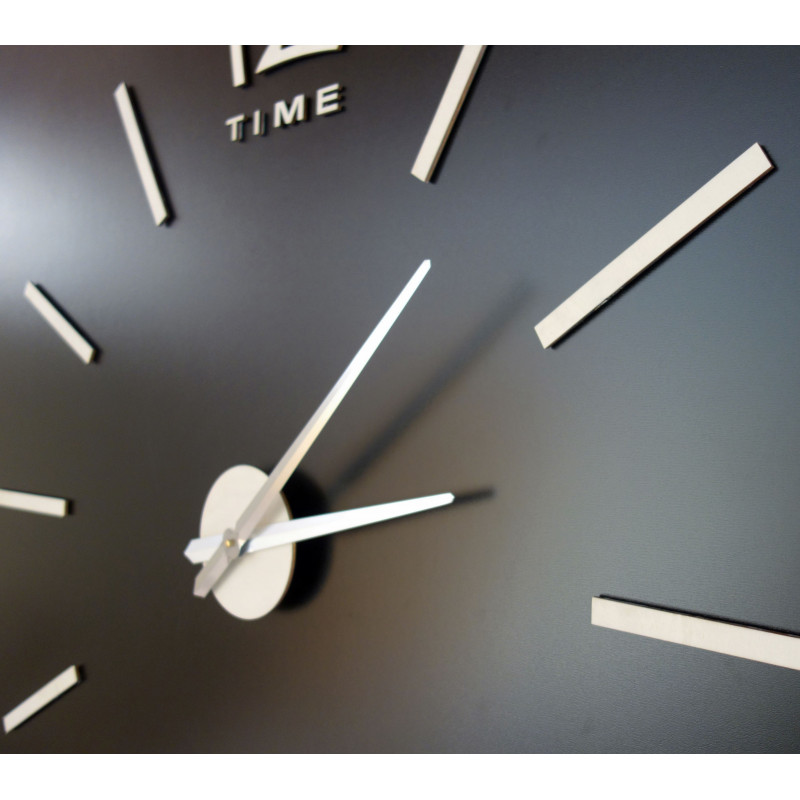 Moderní hodiny na zeď, nástěnné hodiny ze dřeva, překližka