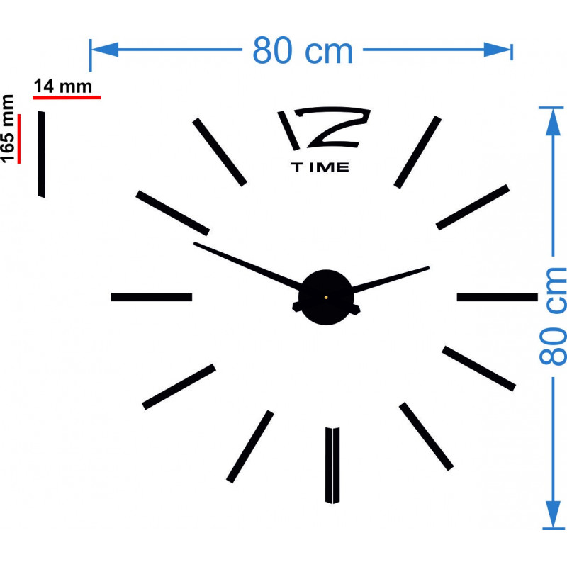 Moderní hodiny na zeď, nástěnné hodiny ze dřeva, překližka