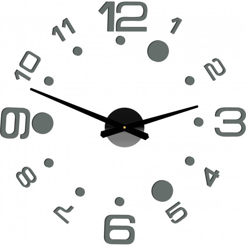 Nalepovací nástěnné hodiny,luxusní stentové hodiny,plastové hodiny