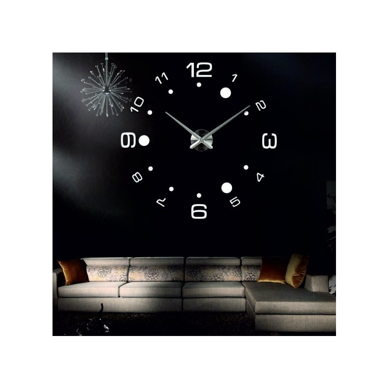 Nalepovací nástěnné hodiny,luxusní stentové hodiny,plastové hodiny