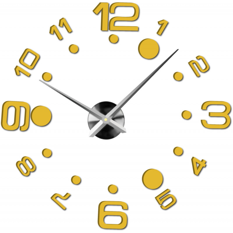 Nalepovací nástěnné hodiny,luxusní stentové hodiny,plastové hodiny