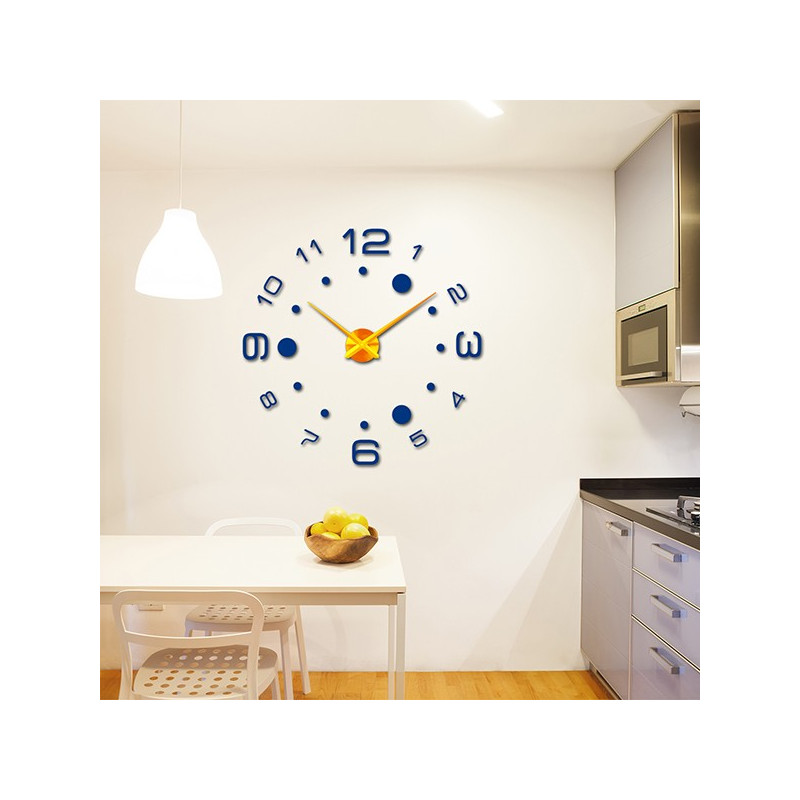 Nalepovací nástěnné hodiny,luxusní stentové hodiny,plastové hodiny