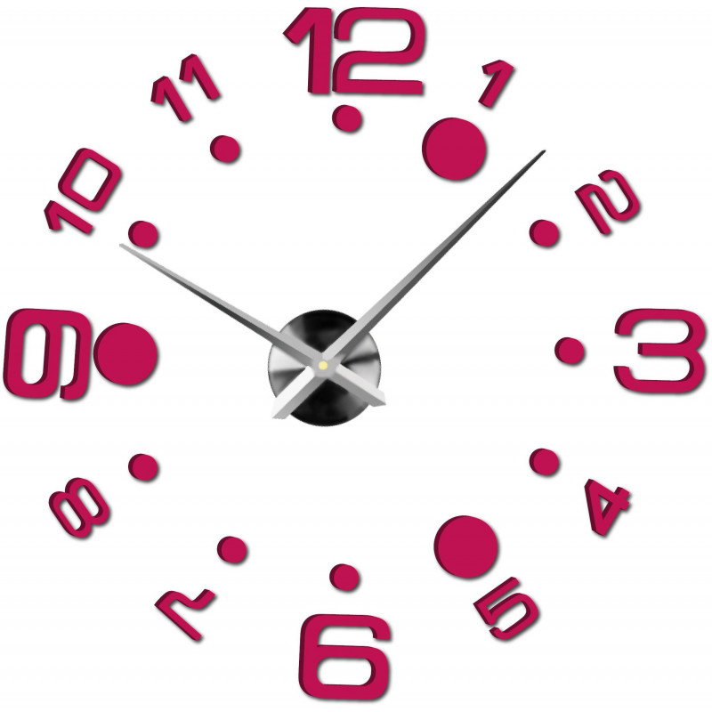 Nalepovací nástěnné hodiny,luxusní stentové hodiny,plastové hodiny