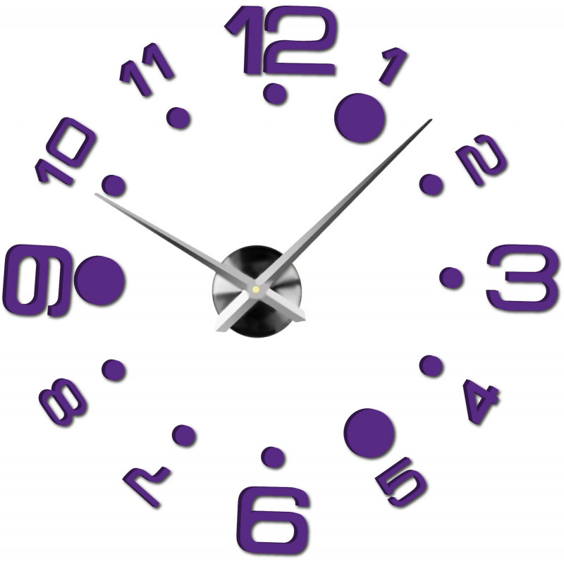 Nalepovací nástěnné hodiny,luxusní stentové hodiny,plastové hodiny