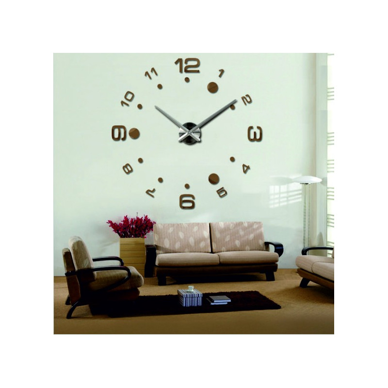 Nalepovací nástěnné hodiny,luxusní stentové hodiny,plastové hodiny