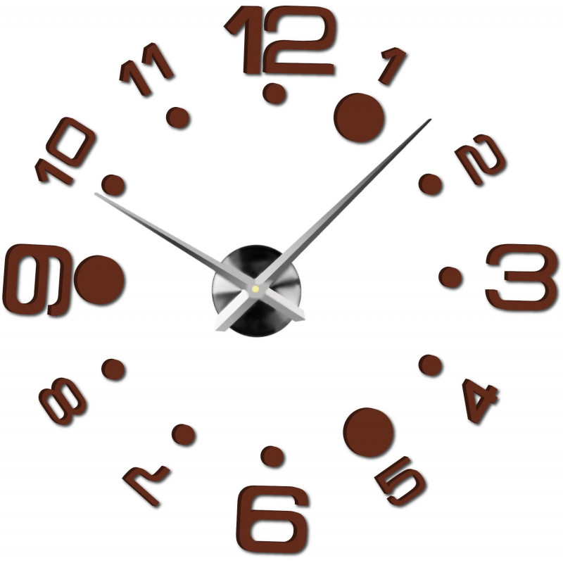 Nalepovací nástěnné hodiny,luxusní stentové hodiny,plastové hodiny