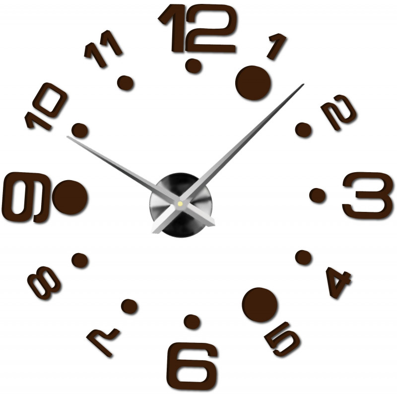 Nalepovací nástěnné hodiny,luxusní stentové hodiny,plastové hodiny