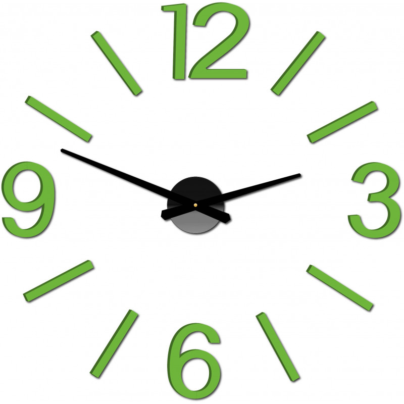 Nástěnné hodiny jako obraz - AUKRO