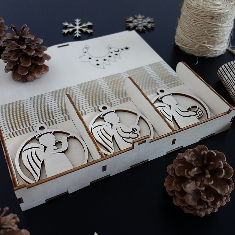 Ozdoby na vánoční stromeček, 1 sada-18 kusů