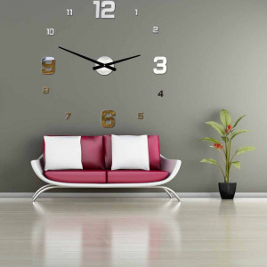 Moderní nástěnné hodiny JOLYI FOX Plexi 2