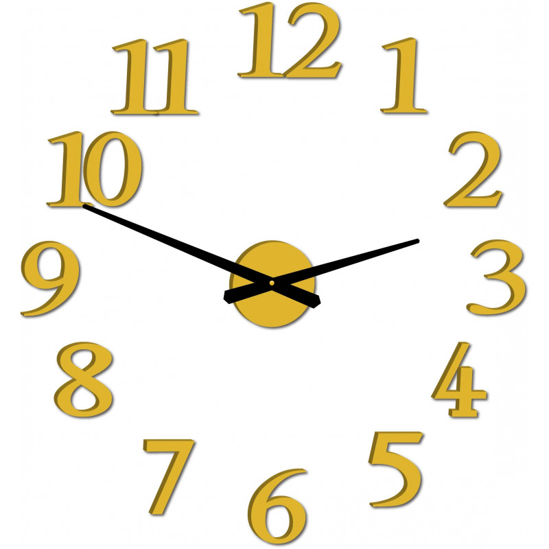 Moderní nástěnné hodiny JOLYI FOX Plexi