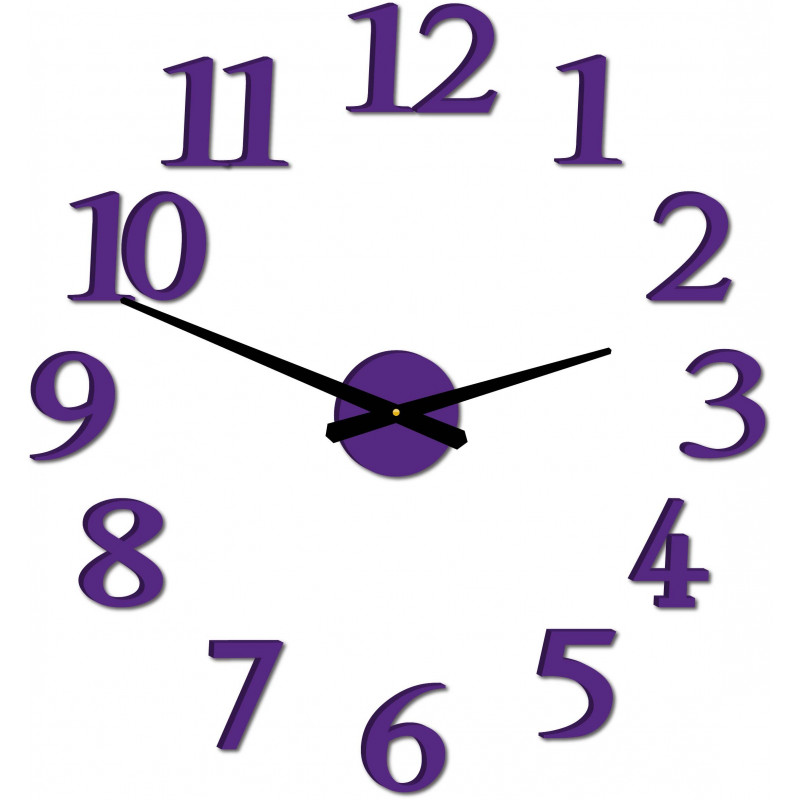 Moderní nástěnné hodiny JOLYI FOX Plexi