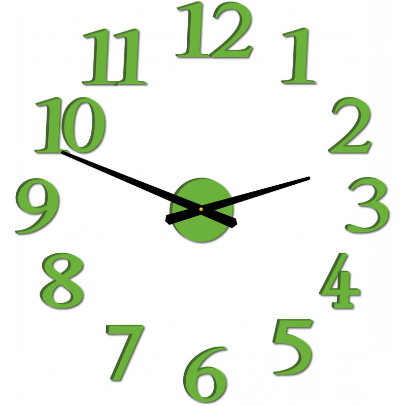 Moderní nástěnné hodiny JOLYI FOX Plexi