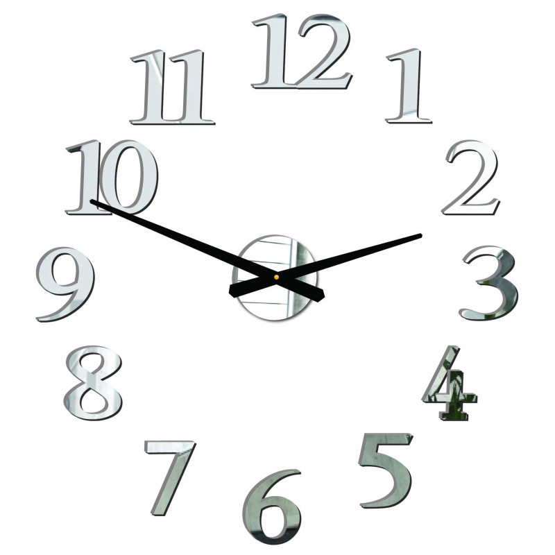 Moderní nástěnné hodiny JOLYI FOX Plexi