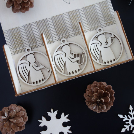 Sada vánočních ozdob pro potěšení, 1 sada-18 kusů