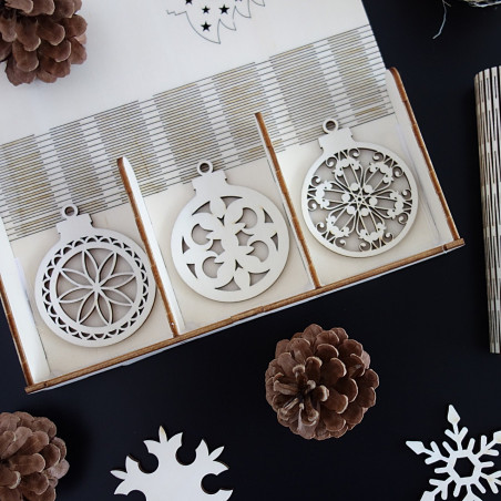 Ozdoby na vánoční stromeček, 1 sada-18 kusů