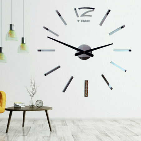 Nástěnné hodiny velké samolepicí OMEGA. Plexi XMOMO