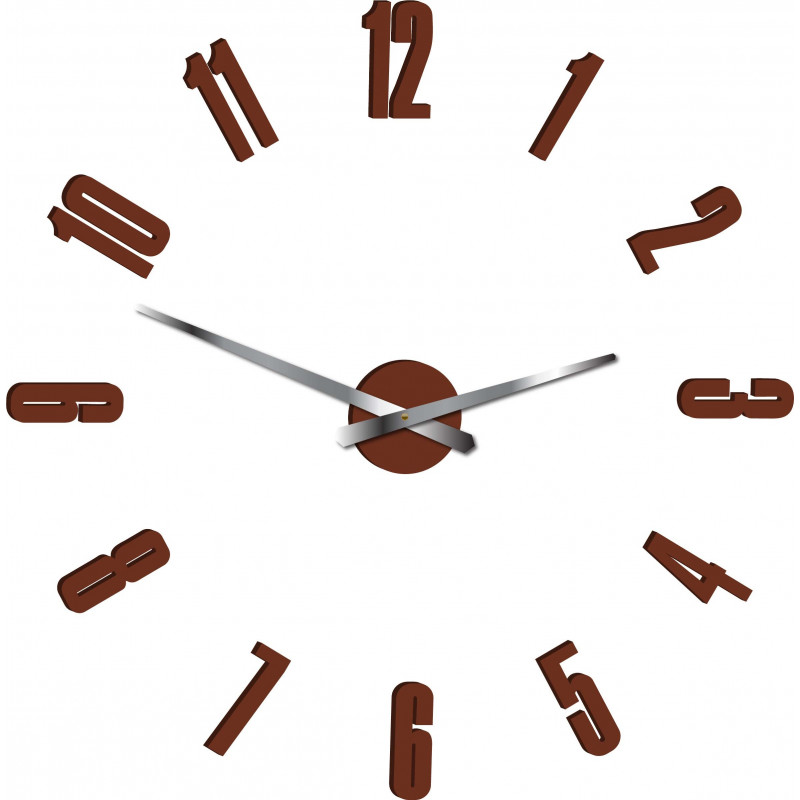 Moderní nástěnné hodiny ARABIC PLEXI