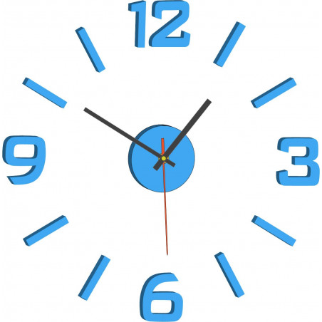 Nástěnné hodiny samolepicí XS SANDERO Nástěnné hodiny samolepicí XS SANDERO