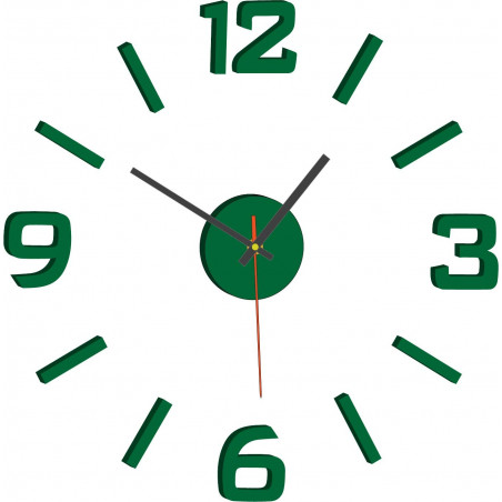 Nástěnné hodiny samolepicí XS SANDERO Nástěnné hodiny samolepicí XS SANDERO