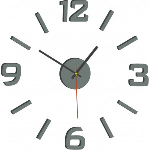 Nástěnné hodiny nalepovací XS SANDERO 2