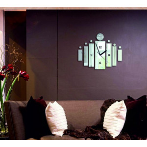 Nástěnné hodiny nalepovací jako dárek DIY HOJOKER 2