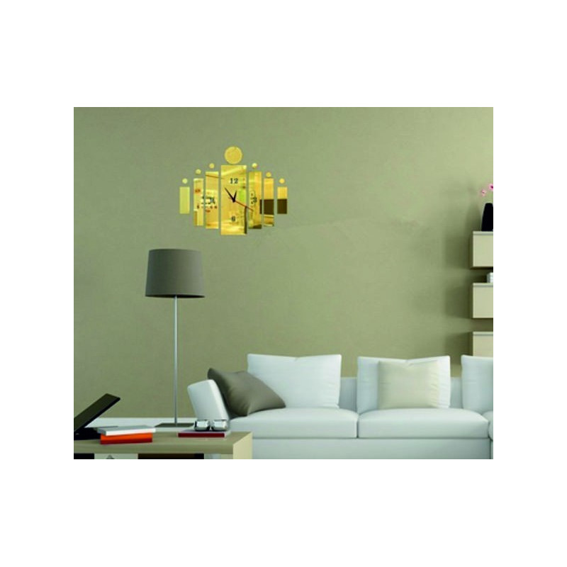 Nástěnné hodiny nalepovací jako dárek DIY HOJOKER